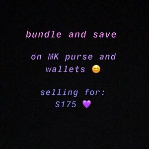 💜 BUNDLE AND SAVE 💜 MK